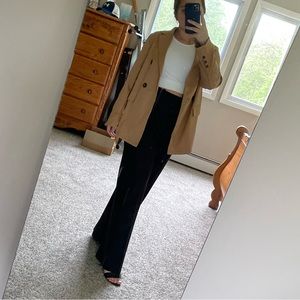 ZARA Black Wide Leg Pants